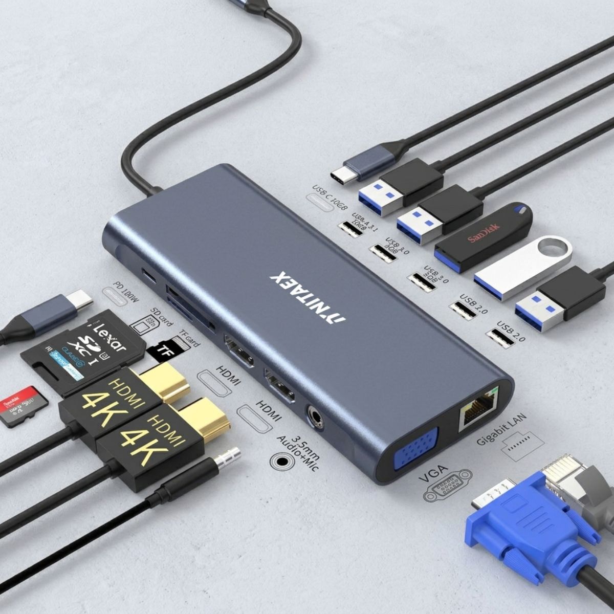 Nitaex 14-in-1 Hub thumbnail 5